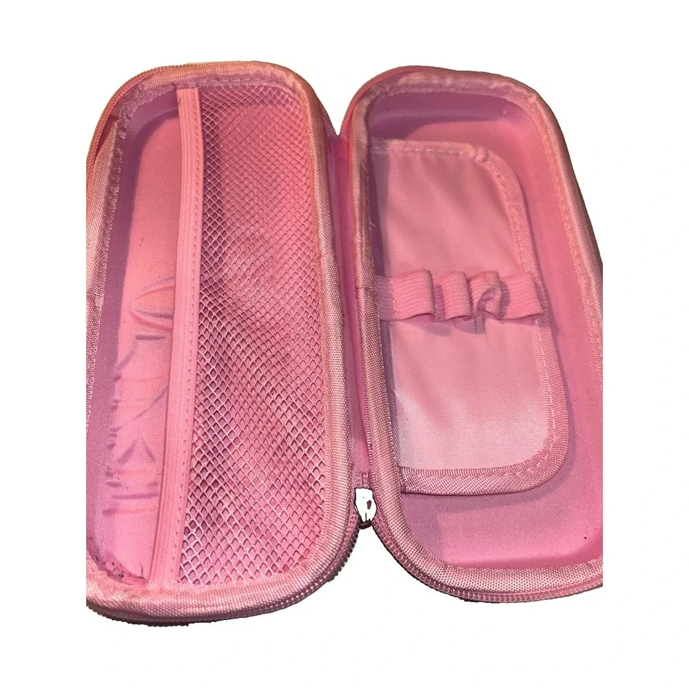 Pink 3D castle pencil case with zipper #kawaii #pastel